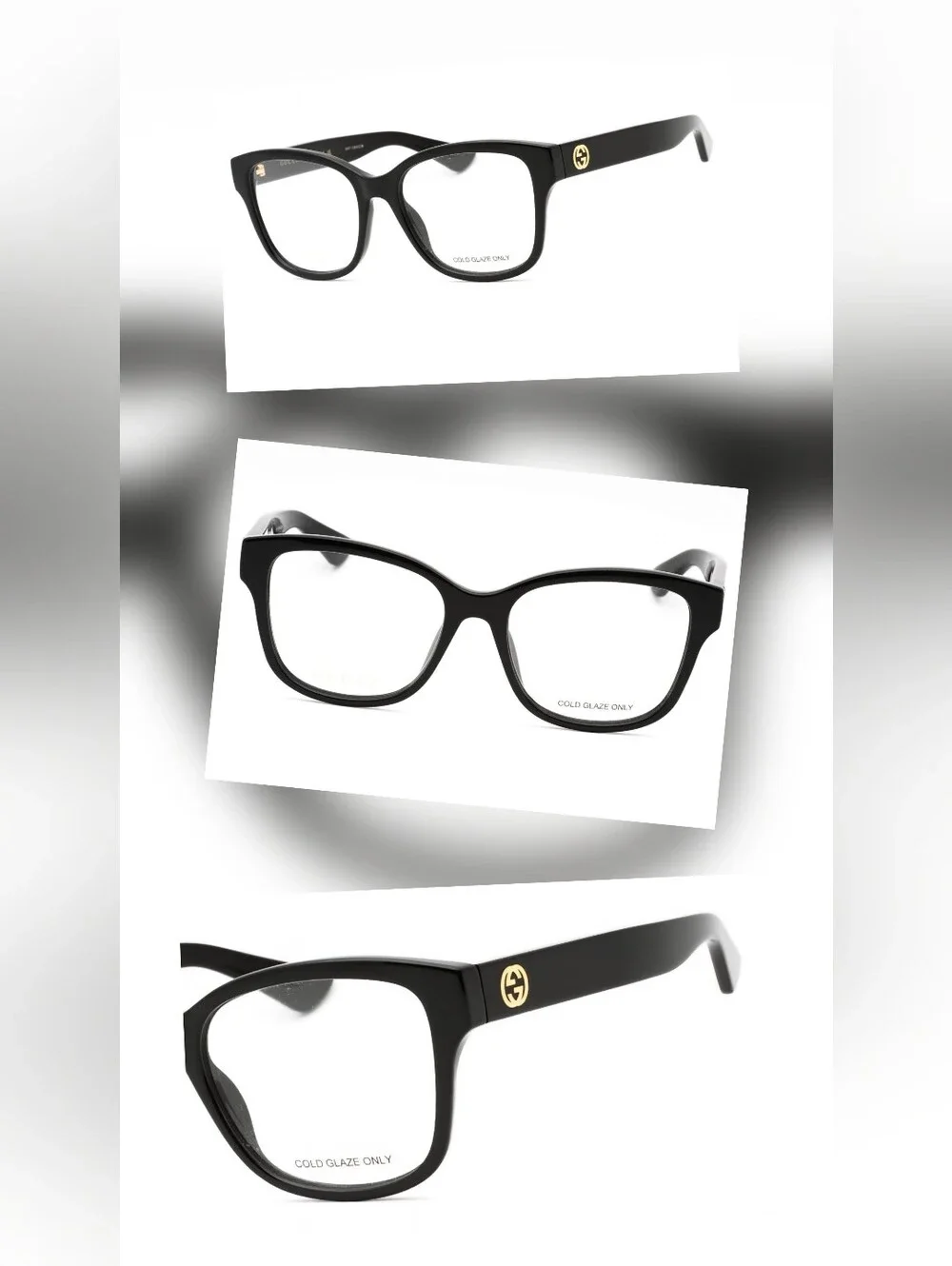 Gucci GG1340O, Black / Clear Lens, Size54X17X140, Woman's Eyewear Frame